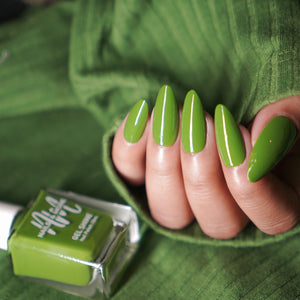 Green Vibe - Nailsnmore 31 Olive Green-30 Pale Green-32 Lemon Green-33 Yellow Green-34 Dark Green