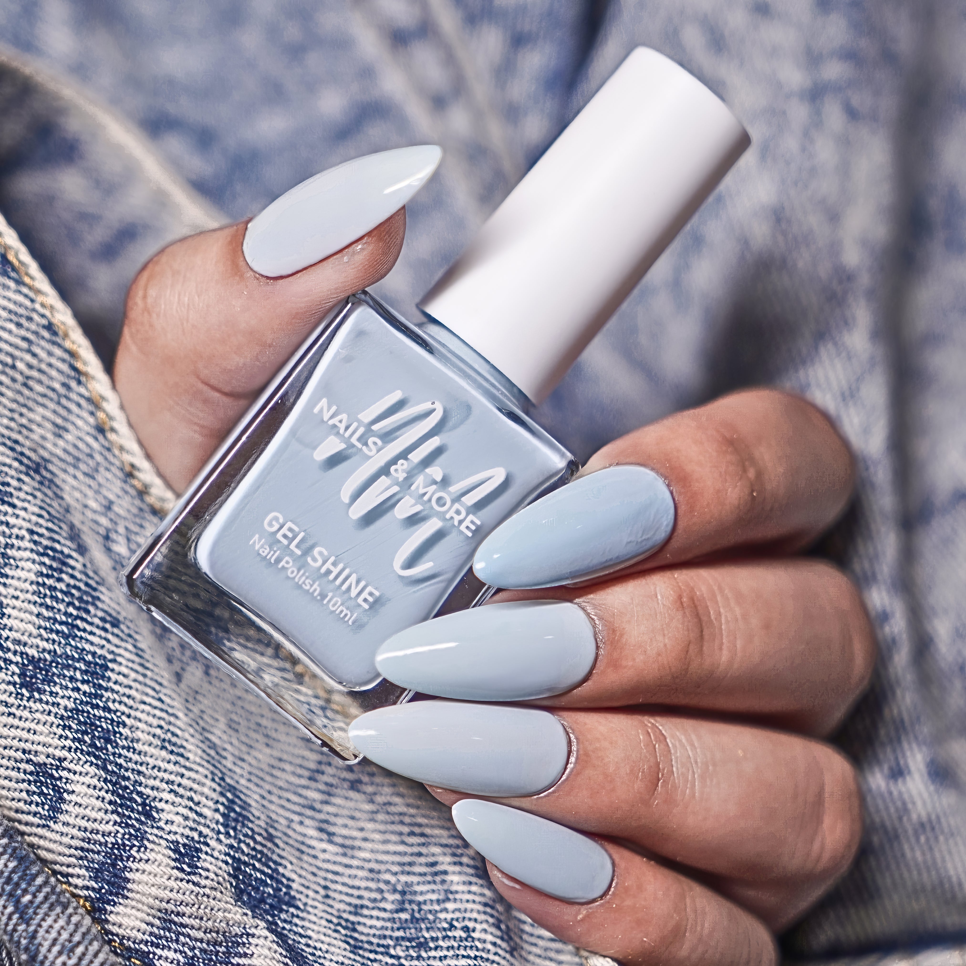 Blue Dream - Nailsnmore 35 Baby Blue-36 Light Blue-37 Sky Blue-38 Blue Ocean-39 Turquoise 